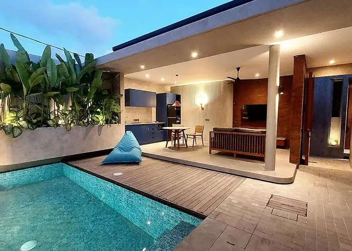 Akhila 4 - 1 Bedroom Modern Tropical At The Heart Of Seminyak